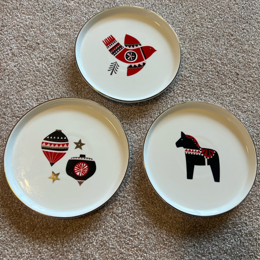 Set of Three Project 62 Plates